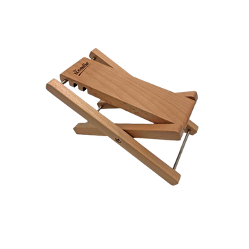 FRETZ "Woodie" WFTS-2-NAT Adjustable Timber Footstool