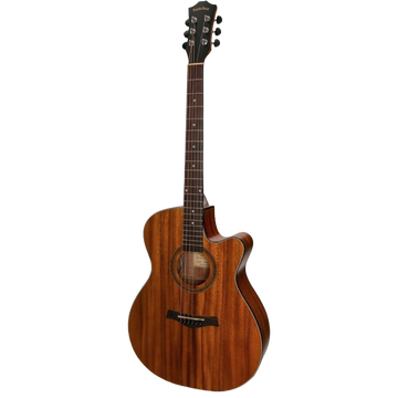 Sanchez SFC-18-KOA Small Body Cutaway Guitar (Koa Natural Satin)