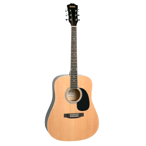 Redding RED50 Dreadnought Acoustic-Natural Guitar