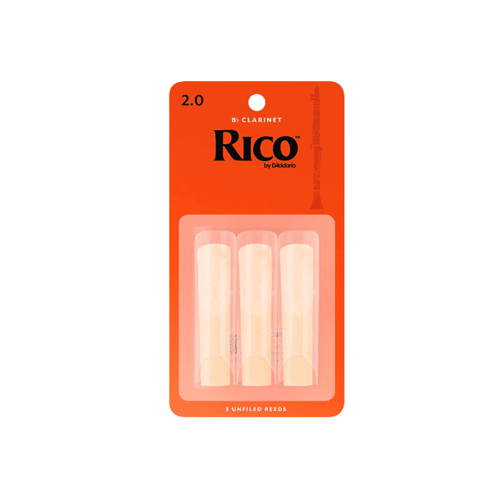 Rico RP120 Bb Clarinet Reeds 2 (3 pack)