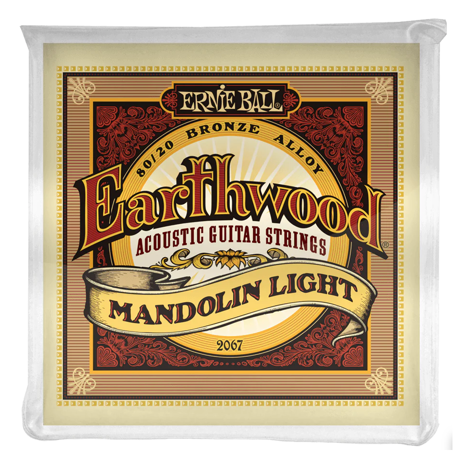 Ernie Ball E2067 - Earthwood Light 9-34 Mandolin Strings