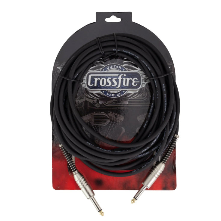 Crossfire CGS-MP2-20L Instrument Cable With Metal Jacks 20ft Straight Ends