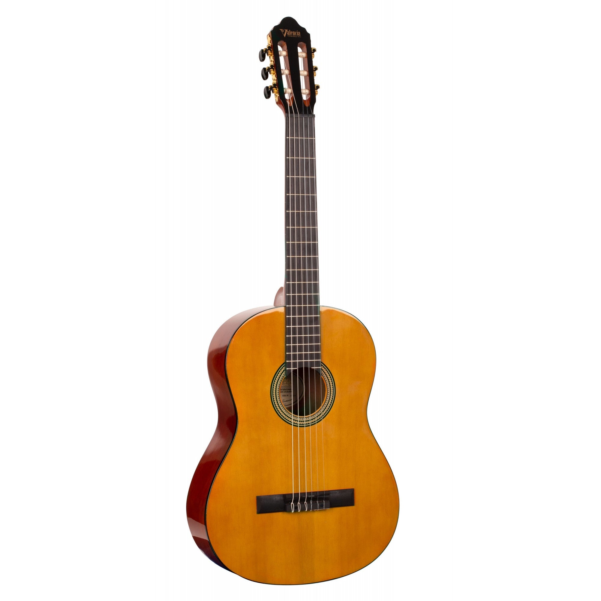 Valencia VC263H Slim Neck 3/4 Size Classical Guitar