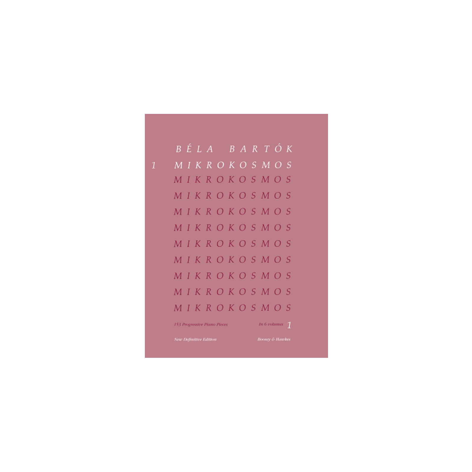 Mikrokosmos Volume 2 (pink) Book