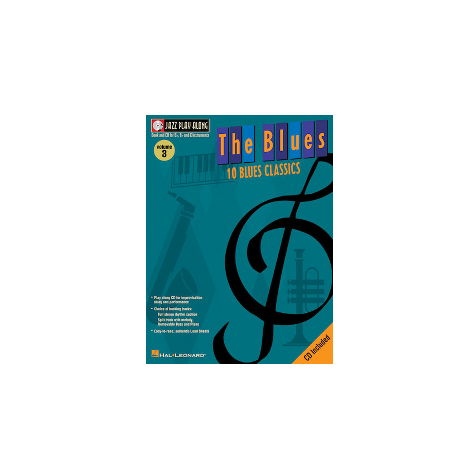 The Blues Jazz Play-along Book Volume 3